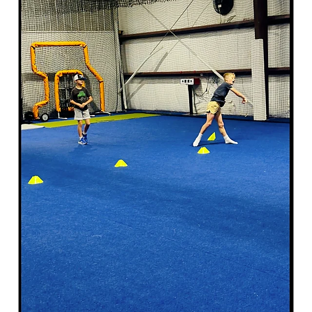 Kids enjoying an active indoor program at The Boom Boom Room